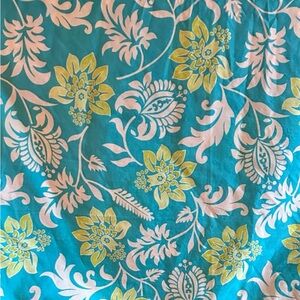 EUC Sessa Teal Nylon Scarf